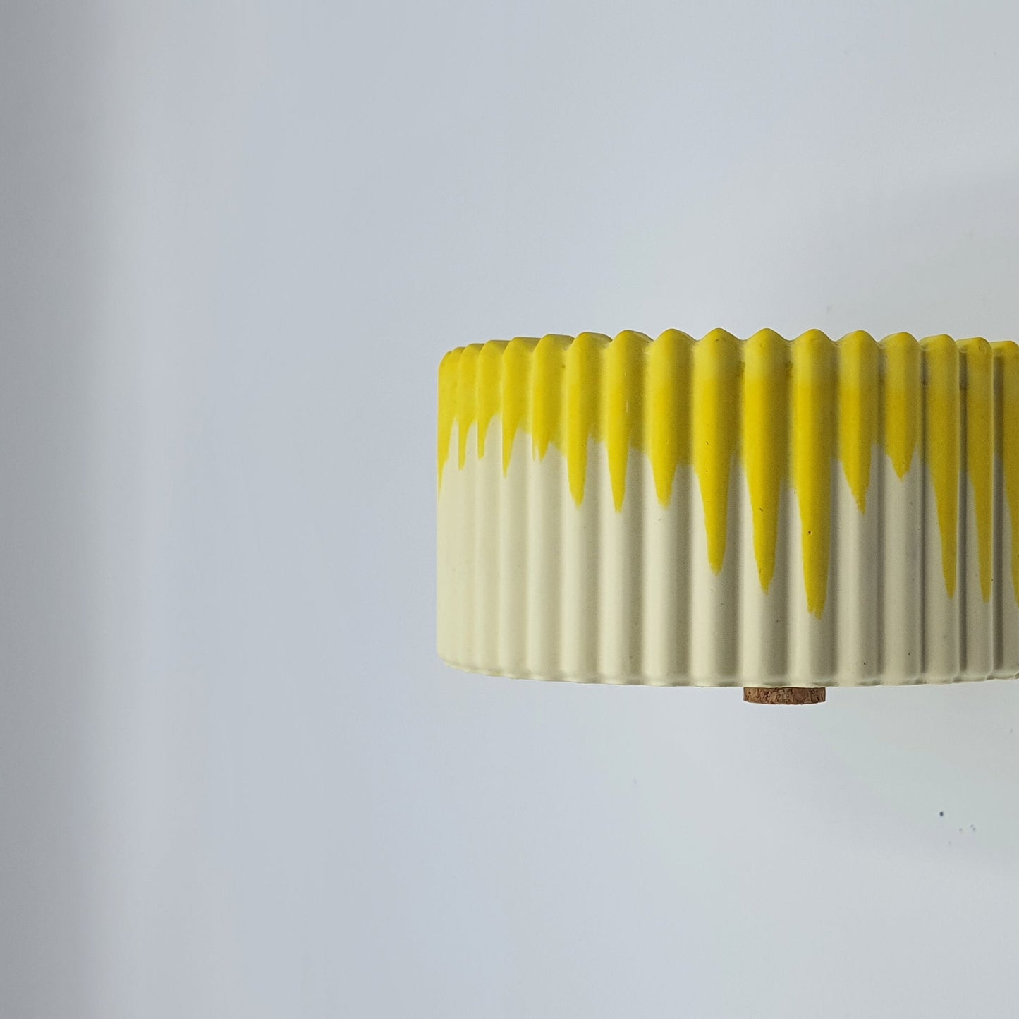 Lumânare artizanală "Tropical escape" | Lămâie, Lime, Mango, Piersică, Ananas