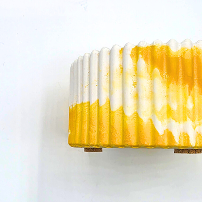 Lumânare artizanală "Mom's magic hour" | Vanilie, Nucă, Mosc