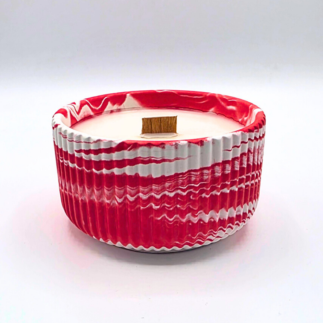 Lumânare artizanală "Mom's spa moment" | Iasomie, Lăcrămioară, Mușcată, Patchouli