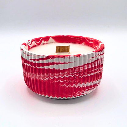 Lumânare artizanală "Mom's spa moment" | Iasomie, Lăcrămioară, Mușcată, Patchouli