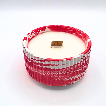 Lumânare artizanală "Mom's spa moment" | Iasomie, Lăcrămioară, Mușcată, Patchouli