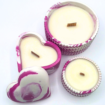 Lumânare artizanală "Mom Fuel" în vas ediție limitată